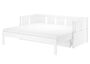 Ausziehbett 2-in-1-Bett Einzel- und Doppelbett in einem Kiefer wei� Zubeh�r w�hlbar V-60.78W-09