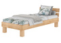 Massivholzbett Buche natur Bettgestell Holzbett 100x200 Einzelbett Zubeh�r w�hlbar V-60.80-10