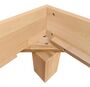 Doppelbett Buchebett �berl�nge 140x220 Buche Franz�sisches Bett Zubeh�r w�hlbar V-60.80-14-220