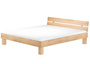 Doppelbett �berl�nge Kingsize 180x220 Buche Massivholz natur Zubeh�r w�hlbar V-60.80-18-220 