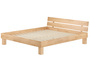 Massivholzbett �berl�nge 200x220 Buche Gro�familienbett Doppelbett w�hlbares Zubeh�r V-60.80-20-220