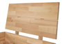 Einzelbett Buche 100x200 stabil hoch Massivholzbett Seniorenbett Zubeh�r w�hlbar V-60.81-10