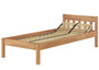 Einzelbett Buchebett lackiert Massivholz Bettrahmen Futonbett 90x200 Zubeh�r w�hlbar V-60.83-09