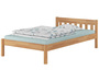 Einzelbett Buchebett lackiert Massivholz Bettrahmen Futonbett 120x200 Zubeh�r w�hlbar V-60.83-12