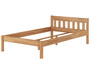 Einzelbett Buchebett lackiert Massivholz Bettrahmen Futonbett 120x200 Zubeh�r w�hlbar V-60.83-12