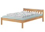 �berlanges Doppelbett Massivholzbett 140x220 Buche Zubeh�r w�hlbar V-60.83-14-220