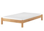 Futonbett Einzelbett natur 120x200 Bettrahmen Buche-Bettgestell massiv Zubeh�r w�hlbar V-60.84-12