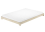 Niederflurbett Doppelbett 140x200 Fichte massiv unbehandelt mit w�hlbarem Zubeh�r V-60.85N-14