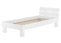 Buchebett wei� Massivholz Einzelbett Holzbett 100x200 Futonbett Jugend Zubeh�r w�hlbar V-60.86-10W