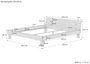 Gro�familienbett �berl�nge 200x220 Doppelbett massive ge�lte Buche Zubeh�r w�hlbar V-60.86-20-220