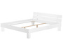 Massivholzbett 200x200 Buche Gro�familienbett Doppelbett waschwei� w�hlbares Zubeh�r 60.86-20W