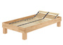 Holzbett breites Einzelbett 100x200 Buche ge�lt Futonbett mit w�hlbarem Zubeh�r  V-60.87-10