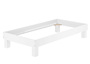 Holzbett breites Einzelbett 100x200 Buche Bettrahmen Futonbett mit w�hlbarem Zubeh�r  V-60.87-10W