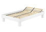 Holzbett breites Einzelbett 120x200 Buche Bettrahmen Futonbett Zubeh�r w�hlbar  V-60.87-12W