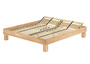 Extra komfortables Doppelbett 180x200 Buche ge�lt Holzbett mit w�hlbarem Zubeh�r  V-60.87-18