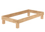 �berlanges Bett Doppelbett Einzelbett Buche ge�lt w�hlbare Liegenfl�chenbreite V-60.87-220