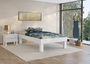 Holzbett Einzelbett Buche Bettrahmen Futonbett Breite w�hlbar mit hohen F��en V-60.87W-H