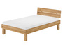 Holzbett Bettrahmen Einzelbett Eiche massiv ge�lt 120x200 w�hlbares Zubeh�r V-60.88-12