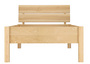 Metallfreies Einzelbett Eschenholz mit Rost 100x200 Holzbett V-60.90-10K