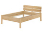 Metallfreies Massivholzbett Esche 140x200 hohe Sitzkante V-60.90-14KoR