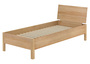 Metallfreies Einzelbett aus Buchenholz 90x200 mit w�hlbaren Zubeh�r V-60.93-09