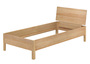 Metallfreies Einzelbett aus Buchenholz 100x200 mit w�hlbaren Zubeh�r V-60.93-10