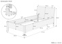 Metallfreies Einzelbett aus Buchenholz 100x200 mit w�hlbaren Zubeh�r V-60.93-10
