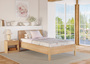 Metallfreies Einzelbett aus Buchenholz 120x200 mit w�hlbaren Zubeh�r V-60.93-12