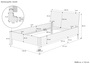 Metallfreies Einzelbett aus Buchenholz 120x200 mit w�hlbaren Zubeh�r V-60.93-12