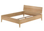 Metallfreies Doppelbett aus Buchenholz konische F��e 160x200 mit w�hlbaren Zubeh�r V-60.94-16