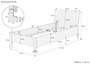 Metallfreies Einzelbett Zirbe massiv unbehandelt 90x200 mit w�hlbaren Zubeh�r V-60.95-09