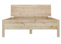 Metallfreies Doppelbett Holzbett Zirbe massiv 140x200 mit w�hlbarem Zubeh�r V-60.95-14