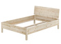 Metallfreies Doppelbett Holzbett Zirbe massiv 140x200 mit w�hlbarem Zubeh�r V-60.95-14