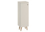 Halbhoher Badschrank helles grau/taupe wahlweise mit oder ohne F��e in Eiche V-90.59-02HH