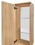 Halbhoher Badschrank Eiche Dekor Wandmontage oder stehend V-90.59-03HH