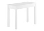 Schminktisch Beistelltisch Laptoptisch 100x45 Kiefer waschwei� V-90.70-55AW