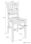 Klassischer Holzstuhl Kiefer K�chenstuhl Massivholzstuhl Doppelpack oder Einzelstuhl V-90.71-27
