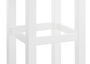 Wei�er Barhocker Tresenhocker Kiefer Massivholz w�hlbar in 60 cm oder 80 cm V-90.71-44-45W