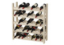 Weinregal Holzregal f�r Flaschen stapelbar V-90.81-04