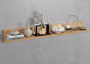 Wandablage Regal Ablage aus Buche L�nge w�hlbar V-90.84-54