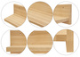 Wandablage Regal Ablage aus Buche L�nge w�hlbar V-90.84-54
