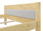Massivholzbett Kiefer 160x200 mit w�hlbarem Farbpolster V-60.52-16oR