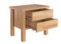 Nachtkonsole Buche Massivholz Nachttisch zwei Schubladen 90.20-K41-ge�lt