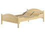 �berlanges Einzelbett 120x220 Kiefer Massivholz Landhausstil V-60.30-12-220