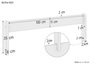 Wei�es Bodenbett Kinderbett 90x200 Kiefer massiv Zubeh�r w�hlbar V-60.28-09W