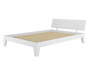 Wei�es Doppelbett in �berl�nge 160x220 Bettgestell Holzbett Massivholz Kiefer Wei� V-60.54-16-220W