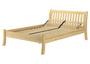 Modernes Doppelbett 160x200 cm Kiefer massiv Beine geschwungen Zubeh�r w�hlbar V-60.61-16