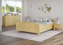 �berlanges hohes Massivholzbett160x220 Kiefer Zubeh�r w�hlbar V-60.44-16-220