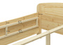 �berlanges hohes Massivholzbett160x220 Kiefer Zubeh�r w�hlbar V-60.44-16-220
