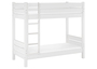 Etagenbett f�r Erwachsene wei� 100x200 Nische 100 teilbar Zubeh�r w�hlbar V-60.16-10WT100